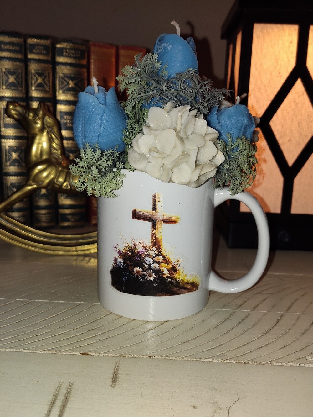 Candle Flower Bouquet